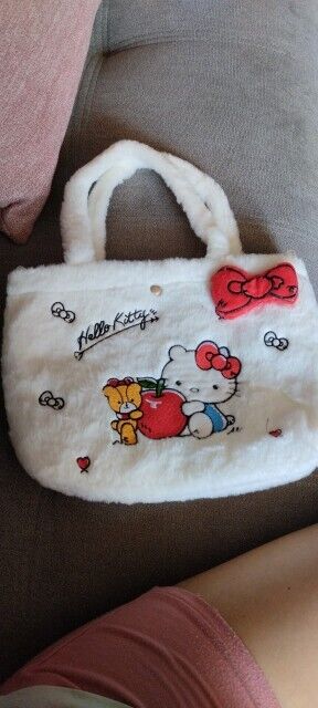 Women's Handbag Hello Kitty Plush Girl Y2K Shoulder Bag Messenger Bag Gift