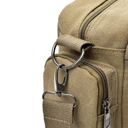 Men Crossbody Bags Canvas Shoulder Bags Boy Bags Man Handbags for Travel Grey