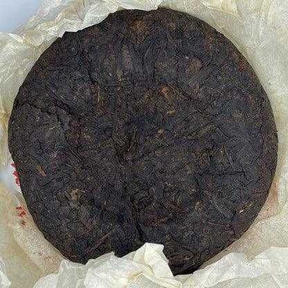 Pu-erh tea,2001,馬久邑 神駒 Ma Jiuyi Divine Horse,357g,Cooked