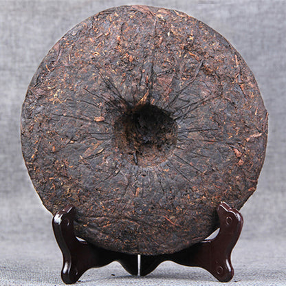 China Compress Natural Ripe Pu Erh Tea 357g Oldest Tree Puer Tea Puerh Tea Cake
