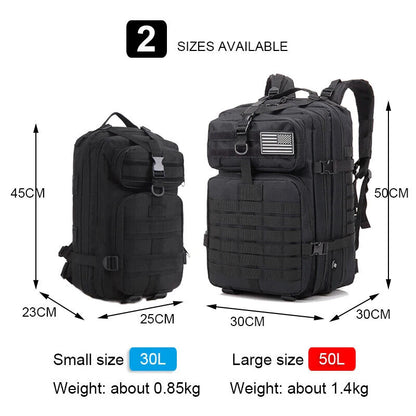Rucksacks 900D Hiking Camping Backpack Men Tactical Bags Outdoor Sports Bag
