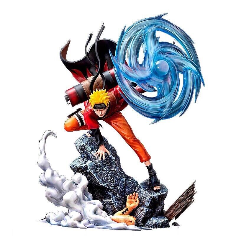 Anime Naruto Shippuden Naruto Uzumaki PVC Actionfigur GK Modell Spielzeug Statue Geschenk-