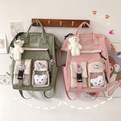 Schoolbag Girl Laptop Bag Travel Shoulders Bag For Women 2023