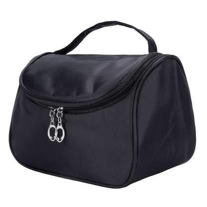 Nylon Fabric Storage Bag Wash Makeup Case Large Cosmetic Purse 14*22*14CM Travel