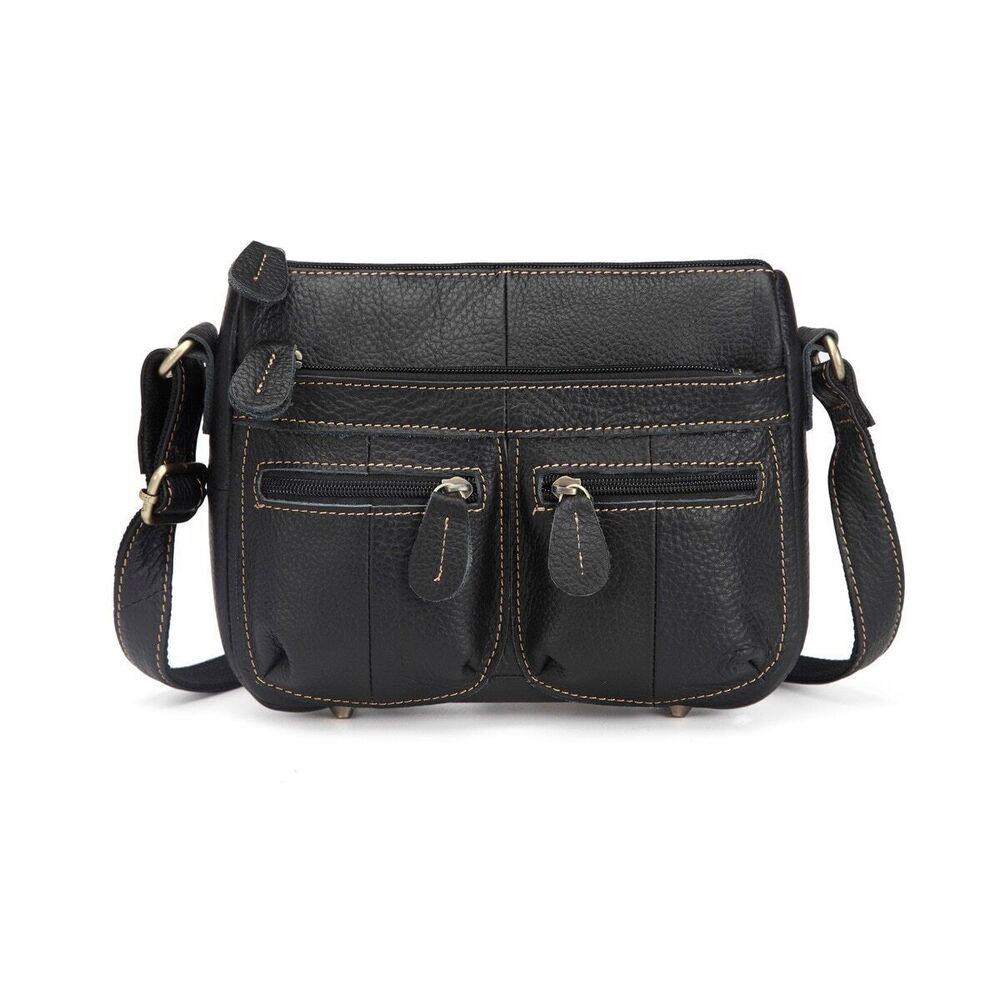 Top Cowhide Genuine Leather Women Bags Female Shoulder Bag Crossbody