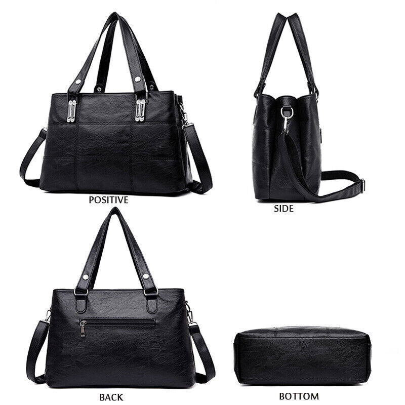 Women Leather Handbags Women's Shoulder Bags Female Bag Ladies Tote Bag