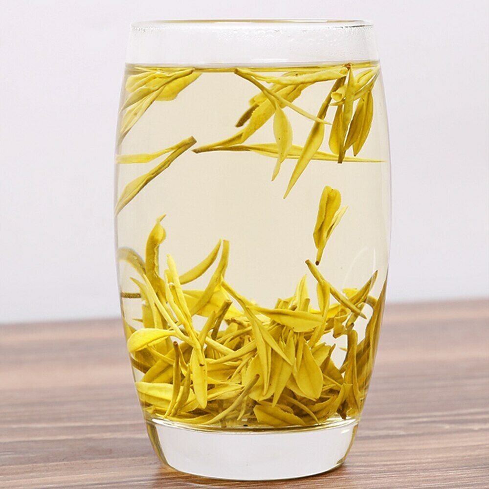 250g/can Green Tea Chinese Huang Jin Ya Green Tea Golden Buds One Bud Two Leaves