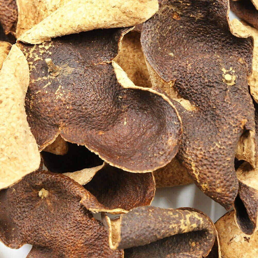 2017 XinHui "Chen Pi" ShuangShui Area Dried Tangerine Full Red Peel Herbal 50g