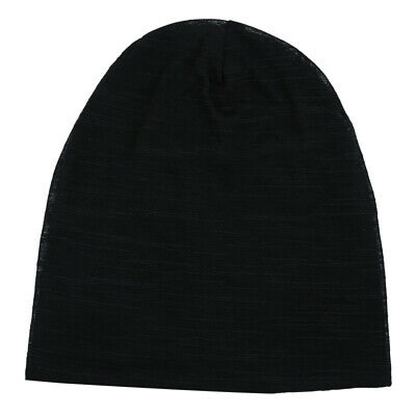Baggy Men Hat Bonnet Thin Stretch Breathable Gift Summer Slouch Solid Beanie Cap