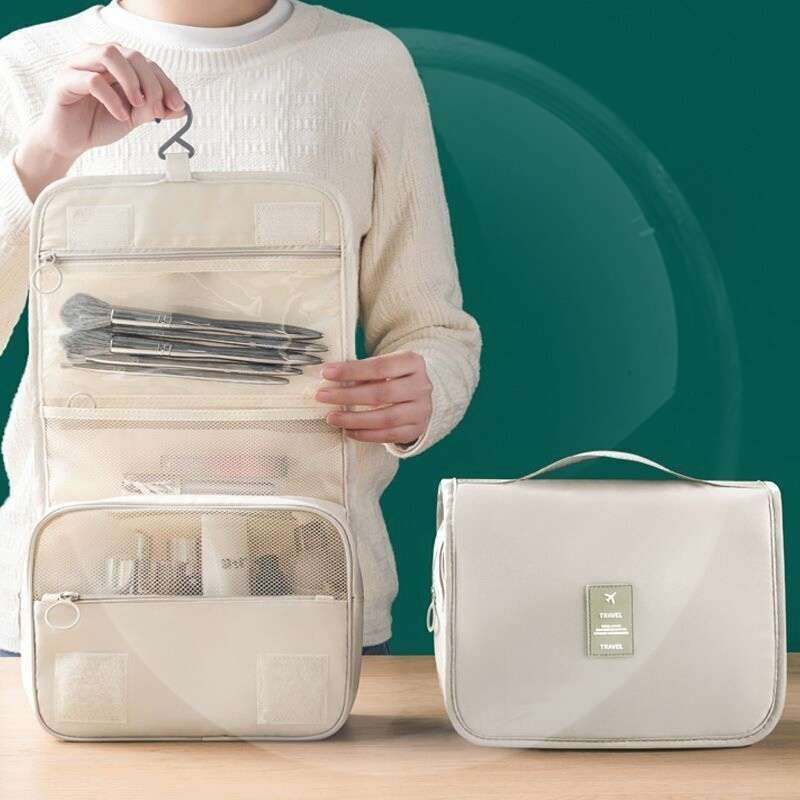 Makeup Bags Travel Cosmetic Toiletries Organizer Waterproof Storage Hanging 1 PC