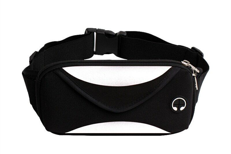 Waterproof Fanny Pack Men/women's Waist Pack Male Pouch Unisex Waist Bag Zip Bag
