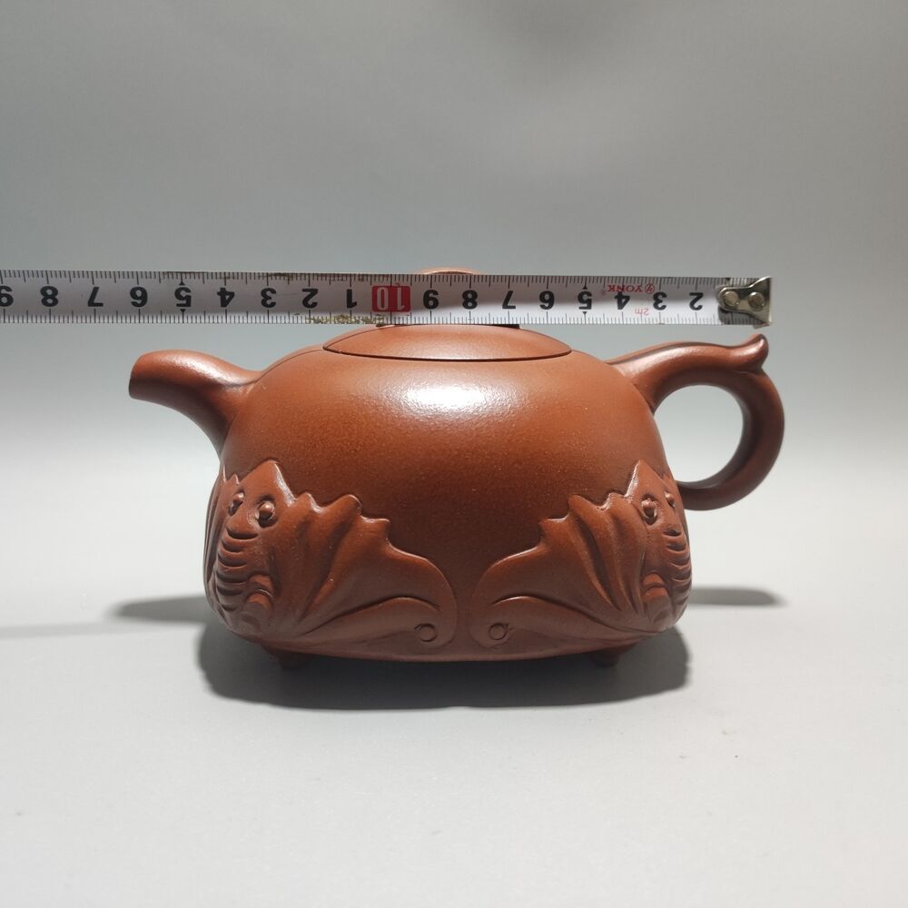 Vintage Chinese Yixing Purple Clay Teapot Zisha Ceremony Fashion Gift Teaware