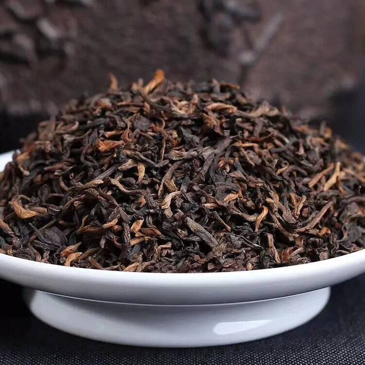 2019 HAIWAN Old Comrade Yunnan Laotongzhi Pu'er Tea Loose Tea Puer Tea Ripe 100g