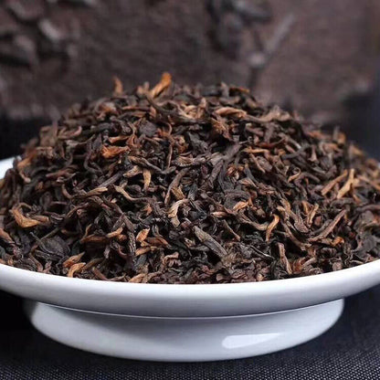 2019 HAIWAN Old Comrade Yunnan Laotongzhi Pu'er Tea Loose Tea Puer Tea Ripe 100g