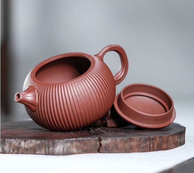 Chinese xishi pot marked on sales purple clay kungfu tea pot big promotion China