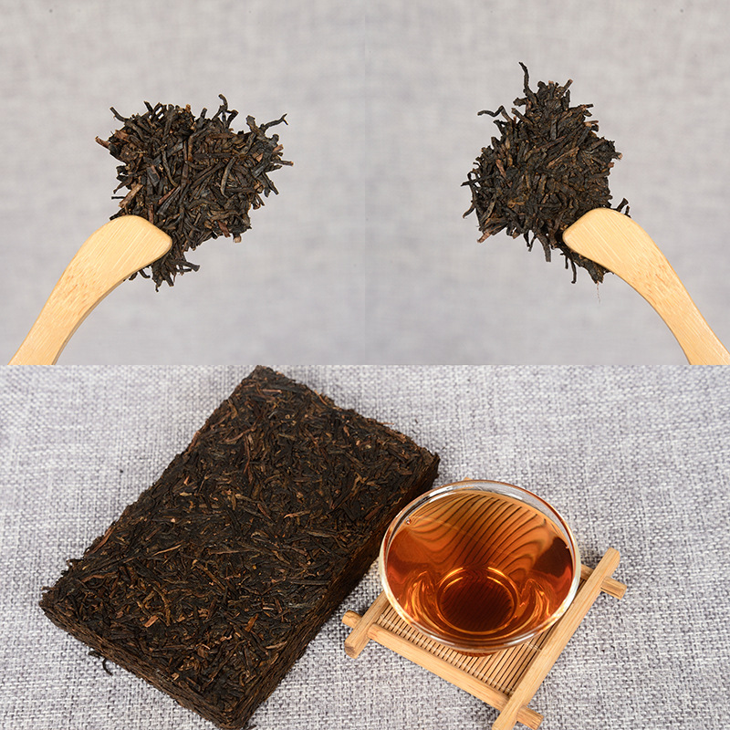 250g Bamboo Shoot Shell Tea Yunnan Pu'er Tea Aged Old Tea Bone Organic Black Tea