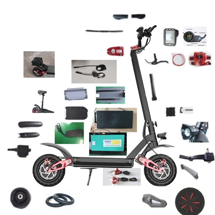Electric Scooter Fender Bracket Trunk Power Charger Display Controller Brake 1PC