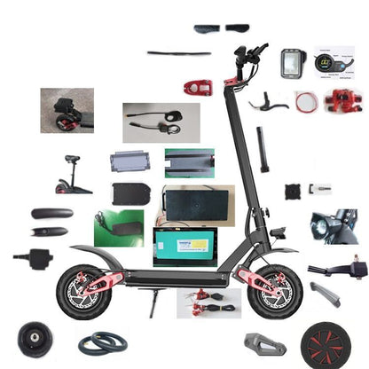 Electric Scooter Fender Bracket Trunk Power Charger Display Controller Brake 1PC