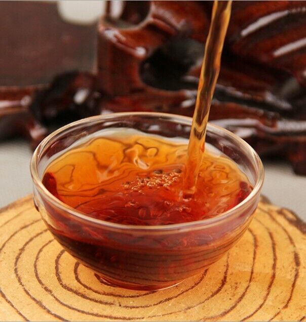 2003 Yunnan Cooked Pu'er Tea Ripe Puerh Mini Tuo Tea Cha Puer Brick