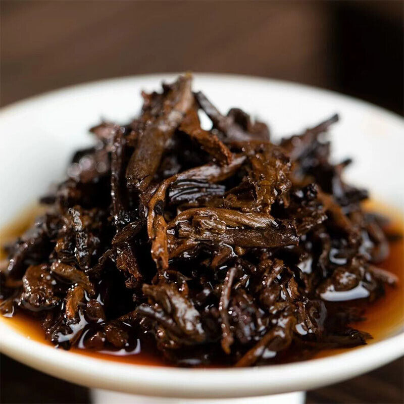 Shu Puerh Haiwan 2023 "Gongbing" Tribute Cake Ripe Puer Tea Cake 200g