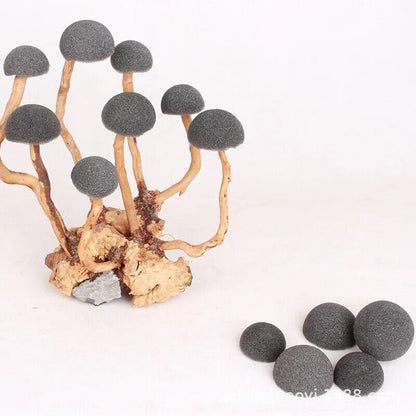 Aquarium Accessories Sponge Stainless Steel Net Mesh Pad DIY Fish Tank Moss Tree