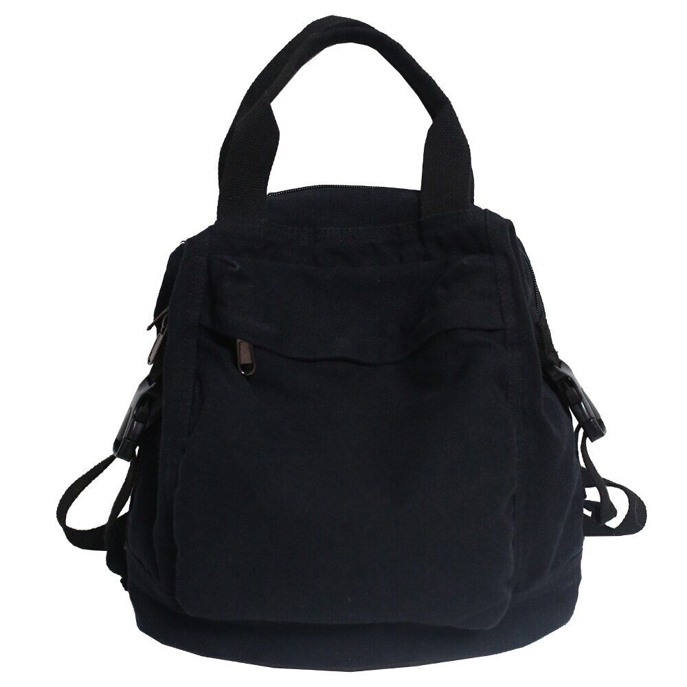 Women Backpack Canvas Girl Fabric School Bag Student Bag Kawaii Ladies Backpack