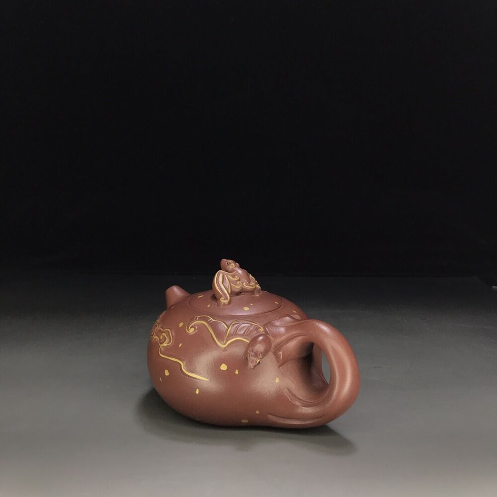 vintage chinese yixing purple clay teapot zisha ceremony teaware collection rare