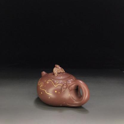 vintage chinese yixing purple clay teapot zisha ceremony teaware collection rare