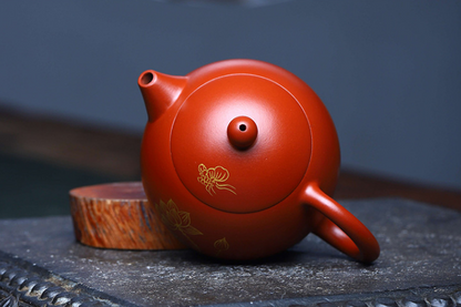 Chinese Yixing Zisha Clay Handmade Exquisite Teapot #8735520