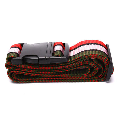 2M Rainbow Password Lock Packing Luggage Bag with Luggage Strap 3 DigiSE