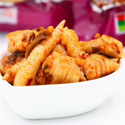 5 Bags x 70g Youyou Suancai Chicken Feet Chinese Specialty 5袋装有友凤爪鸡爪酸菜味中国特产