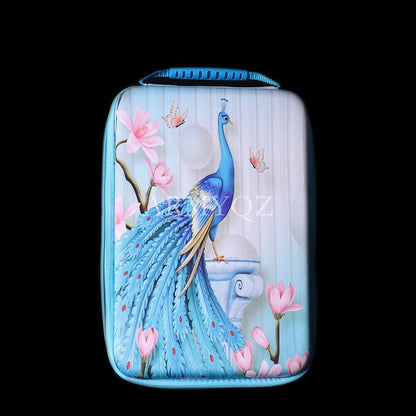 70 Bottles 5D Diy Diamond Painting Tools Box Storage Carry Case Beads HandBag