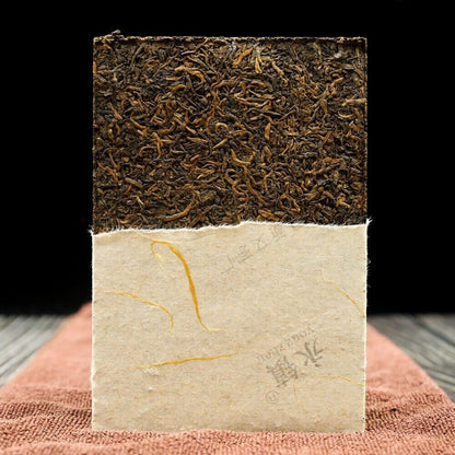 2024 250g Yongzhen Shu Puer "Palace Puer Tea Brick" Ripe Puer Premium Organic