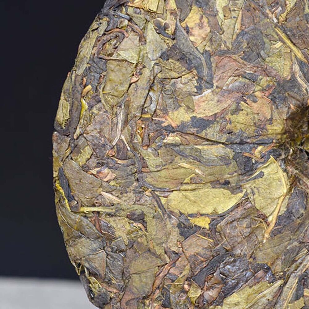 Old Tree Golden Leaf Snowy Mountain Yunnan 357g Puerh Tea Big Leaf Cha-