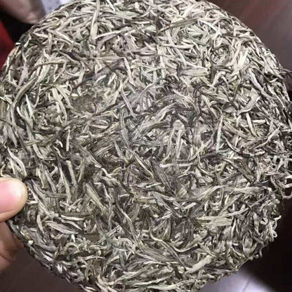 300g Chinese Organic Bai Hao Yin Zhen Tea Premium Silver Needle White Tea Cake