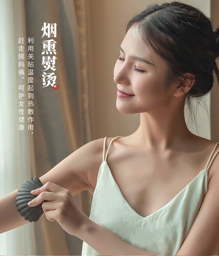 Purple Sand Gua Sha Pot Massage Moxibustion Shell Moxa Tool 紫砂艾灸罐 面若桃花灸 贝壳艾灸罐