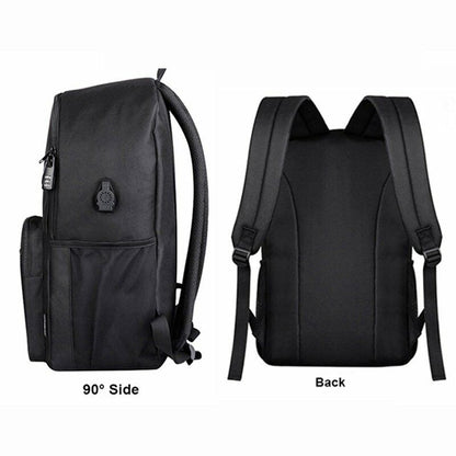 Galaxy Luminous ANTI-THEFT Backpack School Shoulder Bag With USB Charging Port