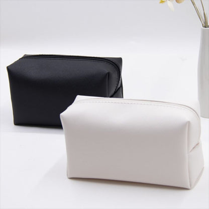 Small Cosmetic Bag Synthetic Leather Waterproof Make Up Bag Traveling Organizer