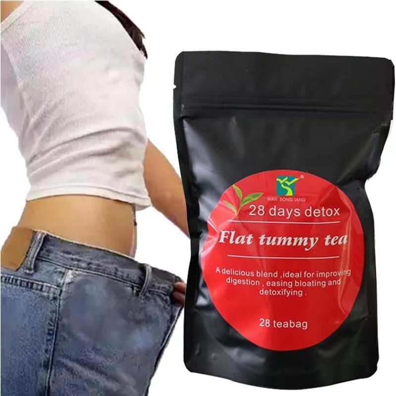 Natural Herbal Flat Tummy Tea Detox Blend Weight Loss & Fat Burner Slimming tea