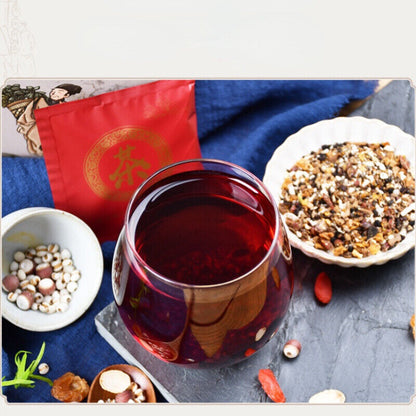 Organic Herbal Tea Men's Health Renshen Huangjing Gouqi Herbal Tea Bags 5g*20-