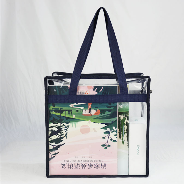 Fashion PVC bag transparent women's shoulder bag transparent bag travel waterpro