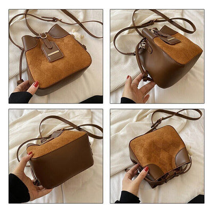 Bags Women PU Leather Handbags Small Totes Shoulder Crossbody Bag