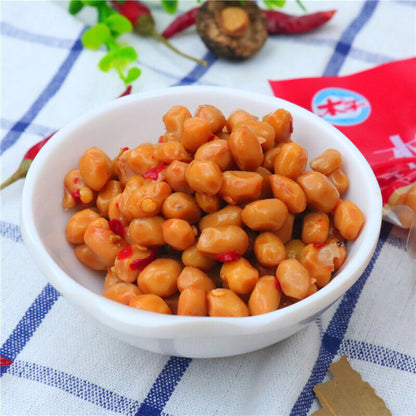 Hunan Specialty Muzi Spicy Eight Beans 150g*3 Bags Of Spicy Laba Beans