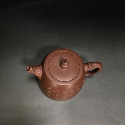 vintage chinese yixing purple clay teapot zisha ceremony teaware collection rare
