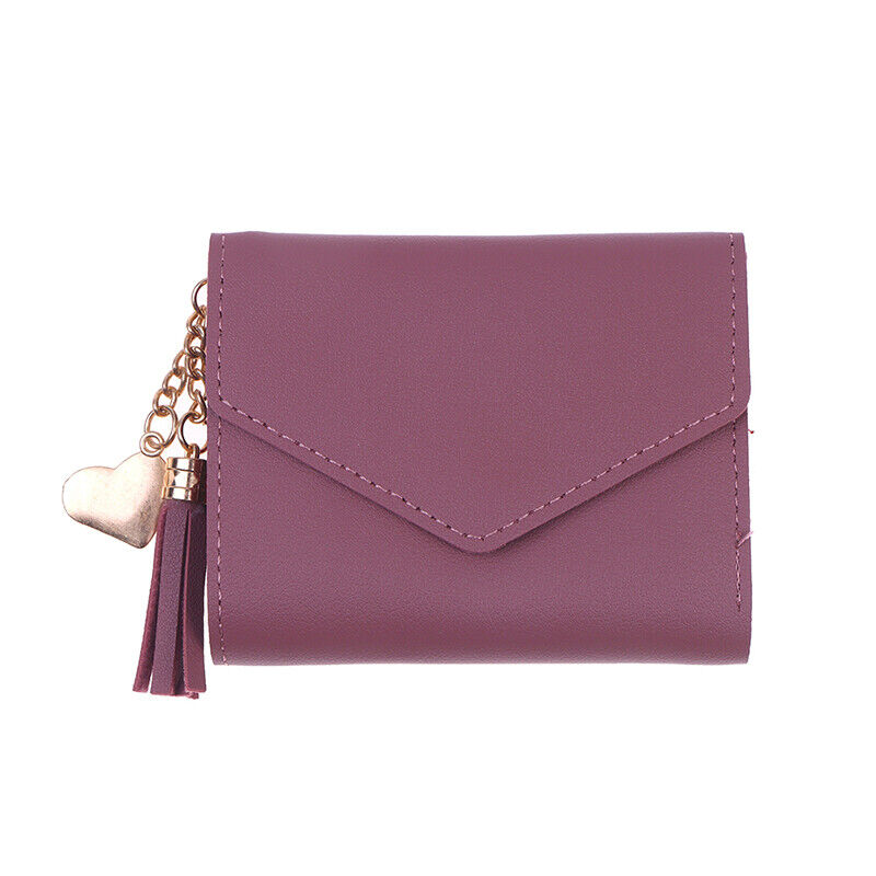 1Pc Short Tassel Wallet Women Purse Mini Coin Purse Card Pocket Girl Clutch Bag