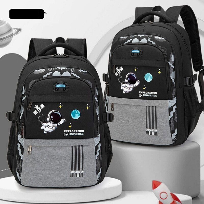 50L Schoolbag Primary School Students Spine Protection Super Light Backpack Boys