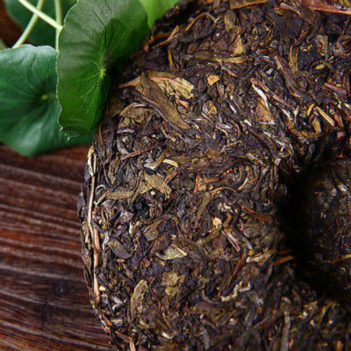 Puer Menghai Sheng Tea Organic Green Food 357gChina Yunnan Puerh Tea Cake-