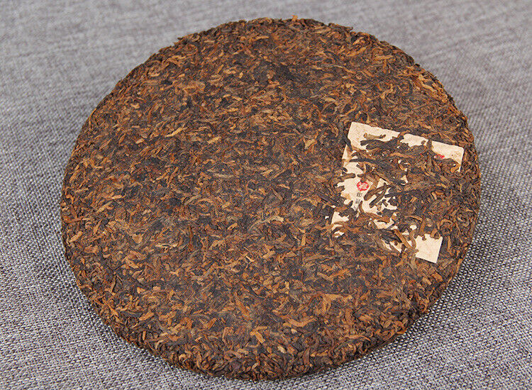 2003 Iceland Tribute Tea Puer Chinese Tea Old Tree Golden Bud Shu Pu Er Tea 357g