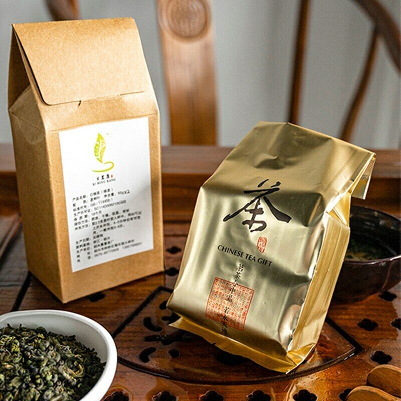 100g 2022/2023 Gunpower Green Tea Looss Leave with Chesnut Scent Zhu Cha Tea