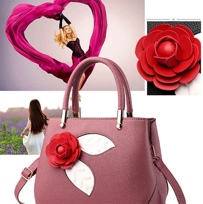 Fashion Women's Lady Handbag Shoulder Flower Messenger Tote Crossbody Bags Purse